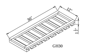 SDW-30GR,Slim Dove White