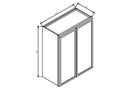 SDW-W2430,Slim Dove White