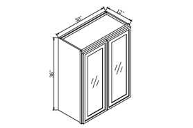 SDW-W3036GD,Slim Dove White