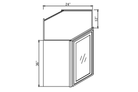 SDW-WDC2436GD,Slim Dove White