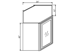 SDW-WDC2442GD,Slim Dove White