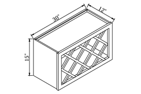 SDW-WWR3015,Slim Dove White