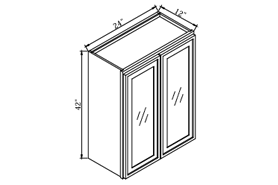 STB-W2442GD,Slim Titan Black