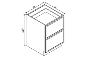 SWO-DB30-2,Slim White Oak