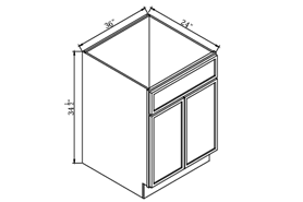 SWO-SB36,Slim White Oak