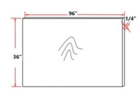 SWO-SP3596-1/4,Slim White Oak