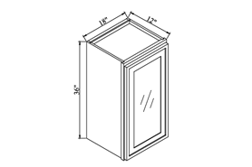 SWO-W1836GD,Slim White Oak