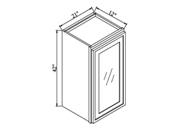 SWO-W2142GD,Slim White Oak