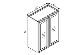SWO-W3342GD,Slim White Oak