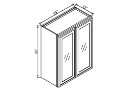 SWO-W3930GD,Slim White Oak